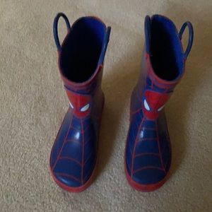 Toddler boys Spider-Man rain boots